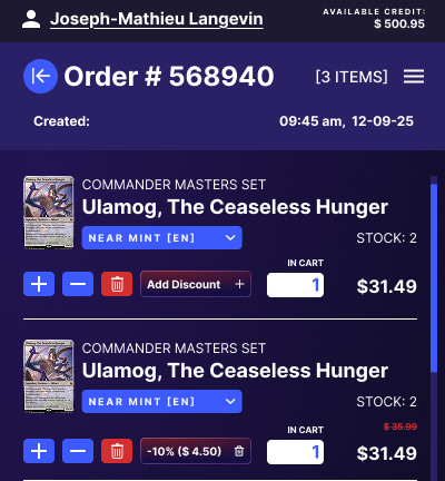 Aside - Cart LANDING
